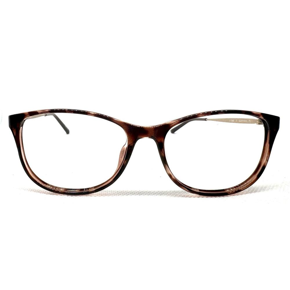 ELLE EL13483 TT TORTOISE BROWN AUTHENTIC EYEGLASSES FRAMES 52-16-140